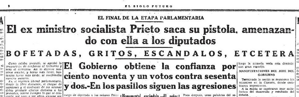 Prietas las filas de Indalecio Prieto Indalecioprietoen1934
