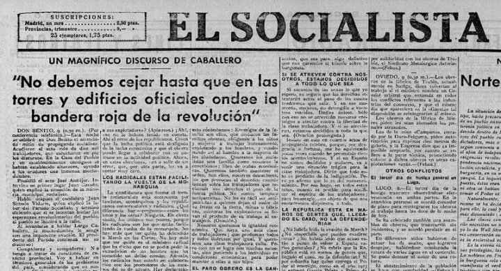 Cuatro documentos que muestran la retórica golpista del PSOE en la Segunda República – @ElentirVigo Img_3054